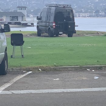 Bahia Resort Hotel - The aftermath of last night - San Diego, CA