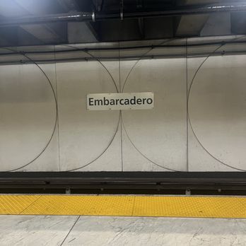 MUNI / BART Station - Embarcadero - Bart Station - Embarcadero (San Francisco, CA) - Train Stations Near Me - San Francisco, California