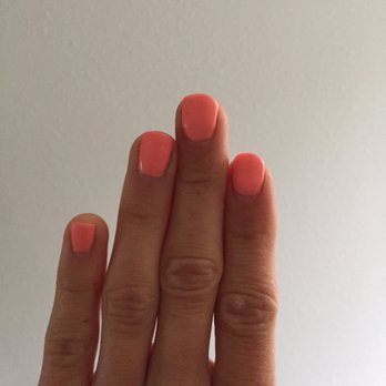 Bellagio Nail Spa - Two week old gel manicure--not a single flaw even though I work at Trader Joe's. AMAZING WORK!!! - Nail Salons Near Me - Encinitas, California