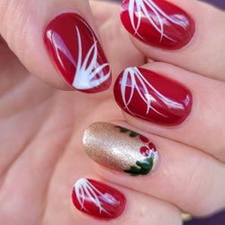 Lee Spa Nails - I always love my custom nail designs!