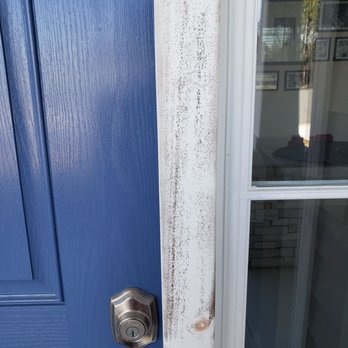 SEDA New Homes - Paint on the front door frame has started coming off. This isn't just happening to our house, its worse on our neighbors. - General Contractors Near Me - Jacksonville, Florida SEDA New Homes - Paint on the front door frame has started coming off. This isn't just happening to our house, its worse on our neighbors. - General Contractors Near Me - Jacksonville, Florida