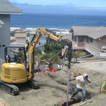 Casey Ferreira Construction - Installation of helical piers in new footings for an addition - Foundation Repair Near Me