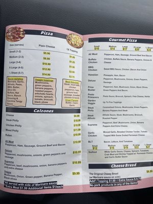 Menu photo 1 Siciley pizza North Randall, OH Menu photo 1 Siciley pizza North Randall, OH