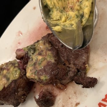 Chez Savy - Argentinian steak. Seasoned so well with special spices. My favorite dish. - French Near Me - Paris, 75 Chez Savy - Argentinian steak. Seasoned so well with special spices. My favorite dish. - French Near Me - Paris, 75