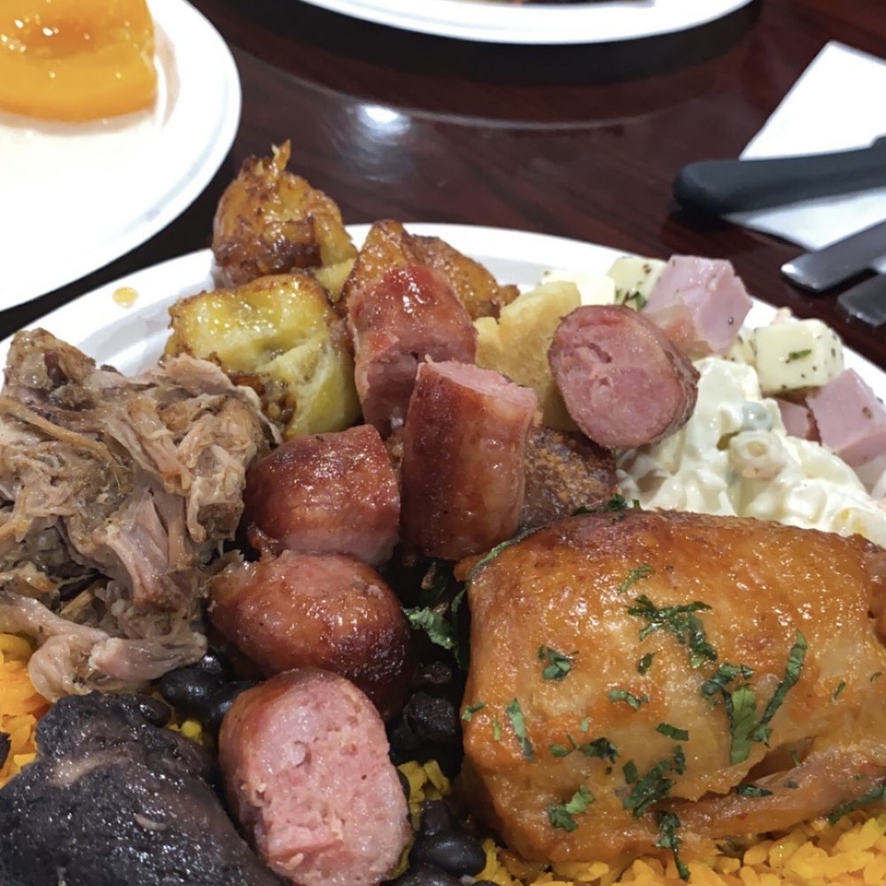 a plate of food on a table a plate of food on a table