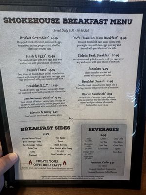 Menu photo 1 Doc’s Smokehouse Titusville, FL