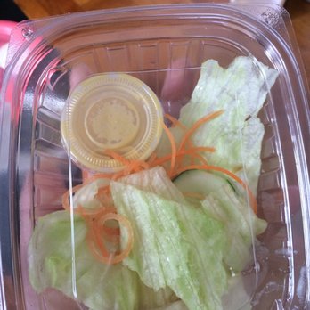 Koto Sushi - This was the salad lol... a few leaves and smaller than my hand - Sushi Bars Near Me - Brooklyn, New York Koto Sushi - This was the salad lol... a few leaves and smaller than my hand - Sushi Bars Near Me - Brooklyn, New York