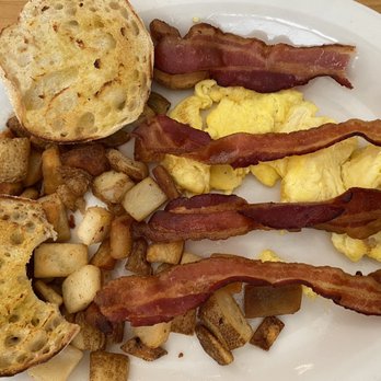 T.C. Eggington's - Add four strips of bacon to the Plain and Simple for just $1.50 - Breakfast & Brunch Near Me - Mesa, Arizona