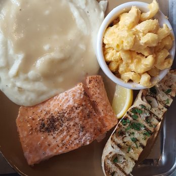 Urban Plates - Salmon plate - Salad Near Me - Pasadena, California Urban Plates - Salmon plate - Salad Near Me - Pasadena, California