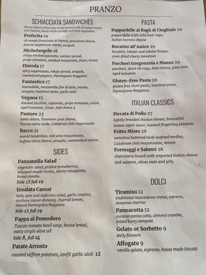 Menu photo 8 Fiorino Vancouver, BC Menu photo 8 Fiorino Vancouver, BC