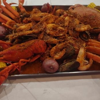 Kickin Kajun - 6 pound seafood plate - Cajun/Creole Near Me - Kaneohe, Hawaii Kickin Kajun - 6 pound seafood plate - Cajun/Creole Near Me - Kaneohe, Hawaii