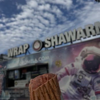 Cosmodrome - Beef shawarma in tomato lavash! - Kebab Near Me - Valley Village, California