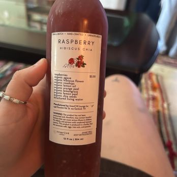 InnerCHI Lounge - Raspberry hibiscus chia - Juice Bars & Smoothies Near Me - Garland, Texas
