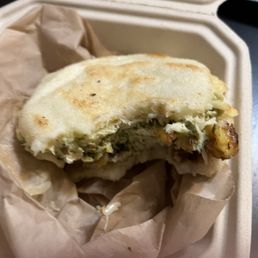 Bratty queen arepa