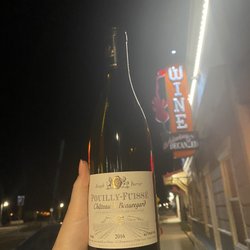 Adventures Decanted - My bottle of Pouilly-Fuissé!