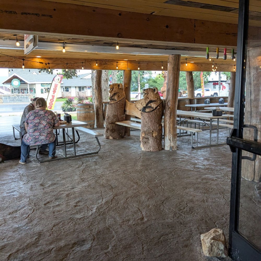 Ephraim's Restaurant - Dog patio - Burgers Near Me - Garden City, Utah