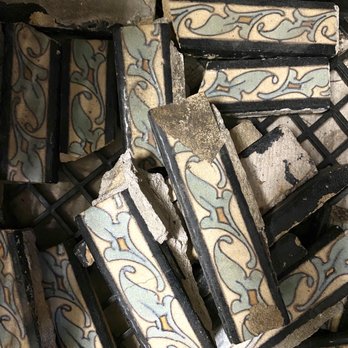 Burkhalter Wrecking - 100+ year old trim tile - Demolition Services Near Me - Jacksonville, Florida Burkhalter Wrecking - 100+ year old trim tile - Demolition Services Near Me - Jacksonville, Florida