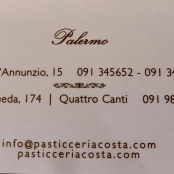 Costa - This one is the second location. - Patisserie/Cake Shop Near Me - Palermo, Pennsylvania