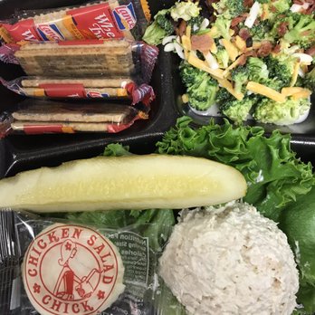 Chicken Salad Chick - Broccoli salad and scoop. That cookie is to die for! - Sandwiches Near Me - Lake Mary, Florida
