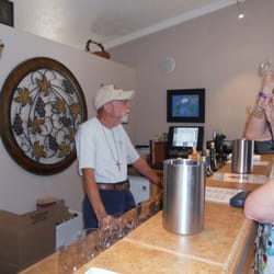 Bitner Vineyards - Tasting host was a gentleman in every sense