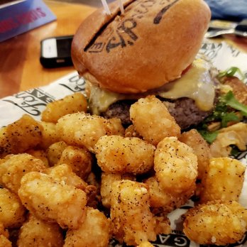 Ford's Garage Plano - Estate Burger and tots - Burgers Near Me - Plano, Texas Ford's Garage Plano - Estate Burger and tots - Burgers Near Me - Plano, Texas