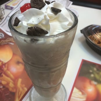 Steak ’n Shake - Oreo Milkshake - Burgers Near Me - Columbus, Georgia Steak ’n Shake - Oreo Milkshake - Burgers Near Me - Columbus, Georgia