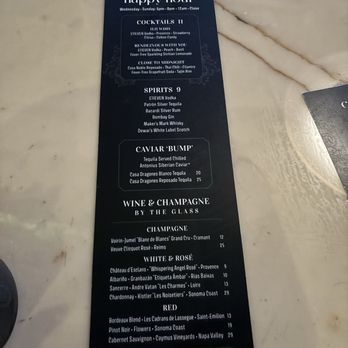 Giselle Miami - Happy Hour Menu - Mediterranean Near Me - Miami, Florida
