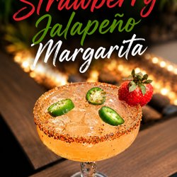 Smoke Rings Cigar Bar - Turn up the flavor with the Strawberry Jalapeño Margarita at Smoke Rings Cigar Bar in Hazleton, PA...