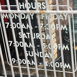 Hours of Business