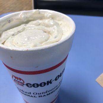 Cook Out - They were out of Reese's so I ordered a Heath Bar Milkshake. Delic! - Fast Food Near Me - Chapel Hill, North Carolina
