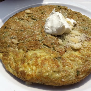 Nice Matin - artichoke and leek frittata - French Near Me - New York, New York Nice Matin - artichoke and leek frittata - French Near Me - New York, New York