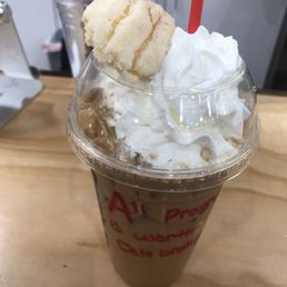 Iced Horchata latte Iced Horchata latte