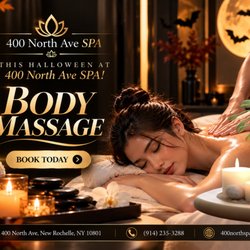 Crystal Relaxing Spa - This Halloween at 400 North Ave SPA!