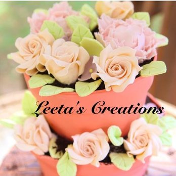 Leeta's Creations Custom Cakes - Flower Pot Cake for Mother's Day. - Custom Cakes Near Me Leeta's Creations Custom Cakes - Flower Pot Cake for Mother's Day. - Custom Cakes Near Me