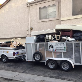 Silverfox Hauling Services - And like that it's all in there. Their truck & cart can hold A Lot! - Junk Removal & Hauling Near Me - Pomona, California Silverfox Hauling Services - And like that it's all in there. Their truck & cart can hold A Lot! - Junk Removal & Hauling Near Me - Pomona, California