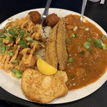 The Catch - French Quarter Plate - Cajun/Creole Near Me - Denton, Texas