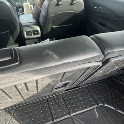 Dirt on seat