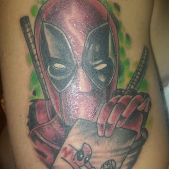 Copper Fox Tattoo - My husband brought a picture on his phone which he found in internet.  Mike drew it and looks better than the one on his phone! - Tattoo Near Me - Kissimmee, Florida