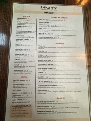 Menu photo 3 Lokanta Grill & Bar Pleasanton, CA