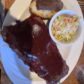 VI Restaurant - Baby back ribs. Twice baked potato , green apple coleslaw. - New American Near Me - Ferndale, California VI Restaurant - Baby back ribs. Twice baked potato , green apple coleslaw. - New American Near Me - Ferndale, California