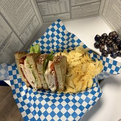 LVLUP Games - A turkey BLT for lunch.