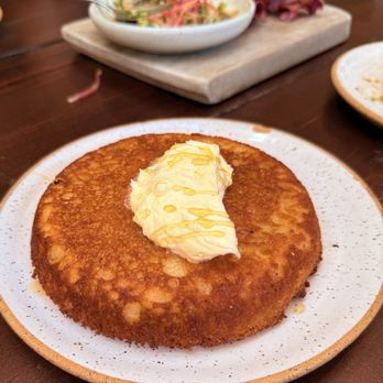 Manuela - Cast Iron Cornbread, Steen's Butter @lindaeatstagram - New American Near Me - Los Angeles, California Manuela - Cast Iron Cornbread, Steen's Butter @lindaeatstagram - New American Near Me - Los Angeles, California