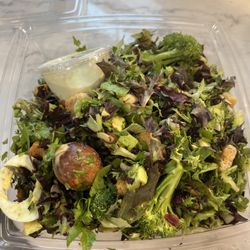 Holiday Market Select - Just ordered a salad from the HMS salad bar & this little gem was in there (see gigantic avocado pit). How does that ever happen?!