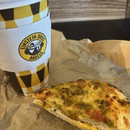 Bacon & Cheddar Egg Sandwich on Green Chile Bagel Bacon & Cheddar Egg Sandwich on Green Chile Bagel