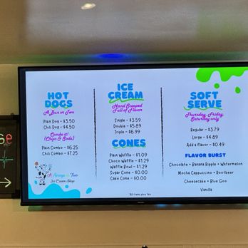 A Scoop Or Two - Menu - Ice Cream & Frozen Yogurt Near Me - Dayton, Nevada