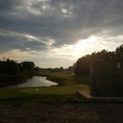 Buffalo Tournament Club Golf Course - The metal box thing really adds to the scenery