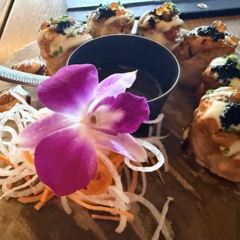 Casa Chi - Salmon Aburi Roll - Japanese Near Me - Chicago, Illinois