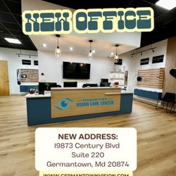 Germantown Vision Care Center - NEW OFFICE ADDRESS