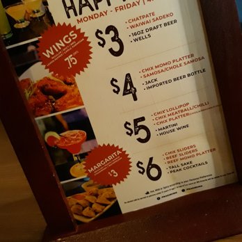 Peak Restaurant and Bar - HH specials - Sports Bars Near Me - Irving, Texas