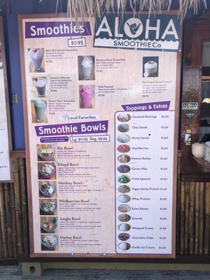 Menu photo 2 Aloha Smoothie Company Wildwood, NJ Menu photo 2 Aloha Smoothie Company Wildwood, NJ
